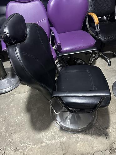 salon kresloları: Bərbər kreslosu əla vəzyətdədir hər şeyi işlədkir — 1