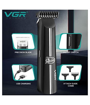Trimmer VGR 007 - 600mAh / 120 Dəqiqə / 1 Sürət / Cord/Cordles / TYPC — 8