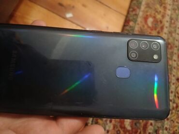 телефон флай сириус: Samsung Galaxy A21S, 32 GB, rəng - Qara, Barmaq izi