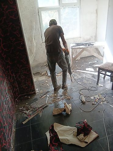 alcipan isləri: Söküntü və zibillərin çıxarılması. Bu sahədə təcrübəli biriyəm — 7