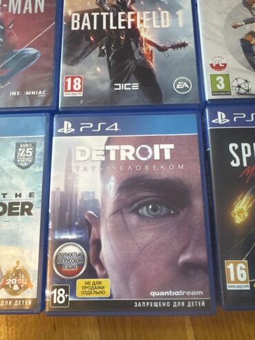 PS4 (Sony Playstation 4): Bütün disklər orijinal qutularındadır. Janrlar: futbol simulyatoru -da lalafo.az — 6 PS4 (Sony Playstation 4): Bütün disklər orijinal qutularındadır. Janrlar: futbol simulyatoru — 6