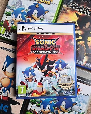 aptek seymur фото: "Sonic Shadow Generations" PS5 oyunu PlayStation "Sonic Shadow — 1