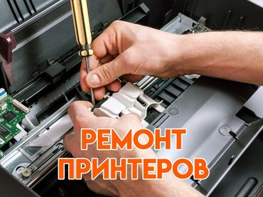 ремонт принтера: Предоставляем услуги по ремонту, стоимость от 500сом
