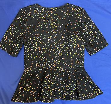Digər qadın geyimləri: H&M qadın bluzası – peplum kəsim - Brend: H&M - Ölçü: XS (EUR — 2