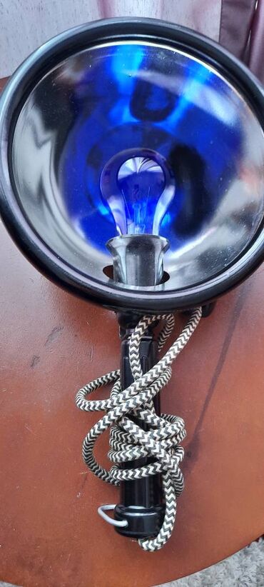 Tibbi lampalar: Советского времени .Лечебная синяя лампа
