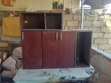 Mətbəx dolabı dəsti - Material: laminat/MDFlam tipli taxta örtüklü