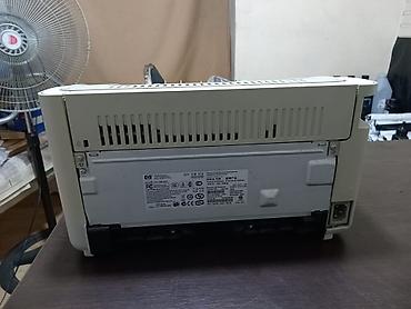 etiket printer: HP LaserJet P1005 monoxrom lazer printer - Növ: Qara-ağ lazer printer — 7