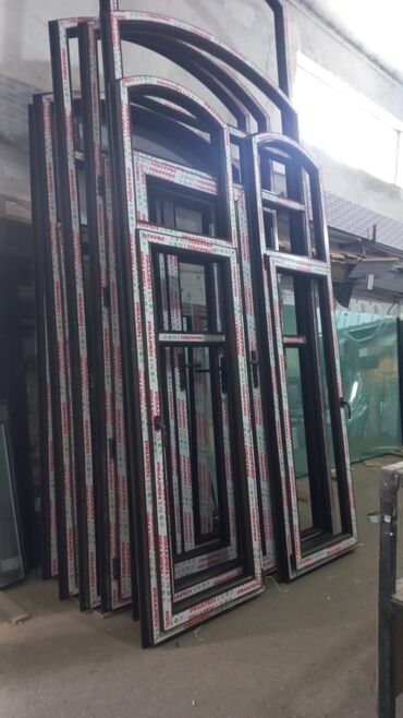 Plastik pəncərələr: Şəbəkəli Plastik Pəncərə və qapılar. Plastik aluminium qapı pəncərə — 20