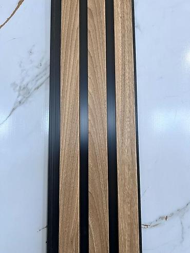 Рейки: 3D рейки для стен и потолка Описание: - Декоративные рейки с черной — 24