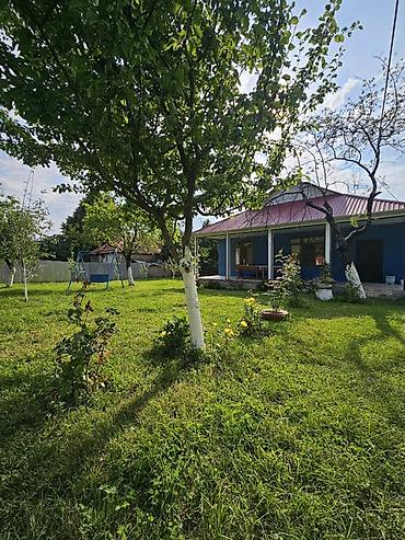 qəbələ ev satışı: 100 kv. m, 3 otaqlı, Hovuzlu, Artezian quyusu, Kanalizasiya, Kombi — 4