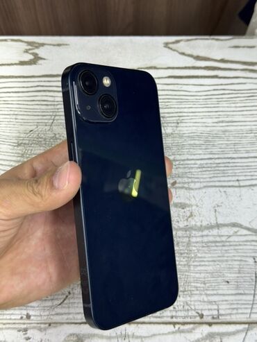 бу телефоны в бишкеке айфон: IPhone 13, Колдонулган, 128 ГБ, Midnight, 91 %