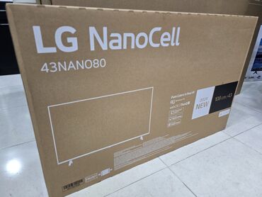 lg televizorlar qiymeti: Yeni Televizor LG Led 43" 4K (3840x2160), Ödənişli çatdırılma