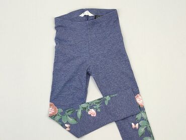 spódniczki w kratkę dla dziewczynek: Legginsy dziecięce, H&M, 5-6 lat, 110/116, stan - Dobry