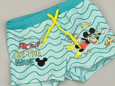 stroje kąpielowe dla młodzieży: Baby swimsuit, 9-12 months, 74-80 cm, Disney, condition - Very good