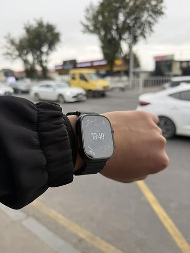 Apple watch ultra 2 black 100% полный комплект состояние отличное
