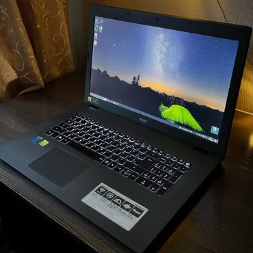 ноутбук бишкек бу: Ноутбук, Acer, 8 ГБ ОЗУ, Intel Core i5, 17.3 ", Б/у, Для работы, учебы, память HDD