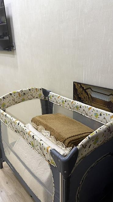 Manejlər: İDEAL VEZİYYETDE Uşaq üçün qatlanan yataq (playpen/oyun çarpayısı) – — 4