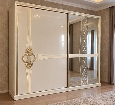 Ev üçün mebel: *Roya*. Kod : 5859 Tek Dolab satilir Olcu hundur 250, Eni 3 metr — 1