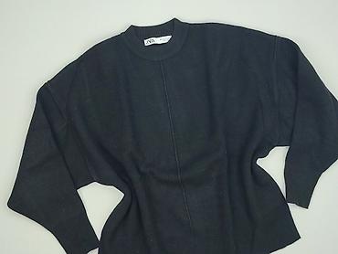 sweter czarny: Zara, Sweter damski, rozmiar S — 1