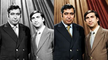 Foto və video çəkiliş: Ağ-qara şəkillərin rənglənməsi, cızılmış, əzilmiş, zədələnmiş — 4