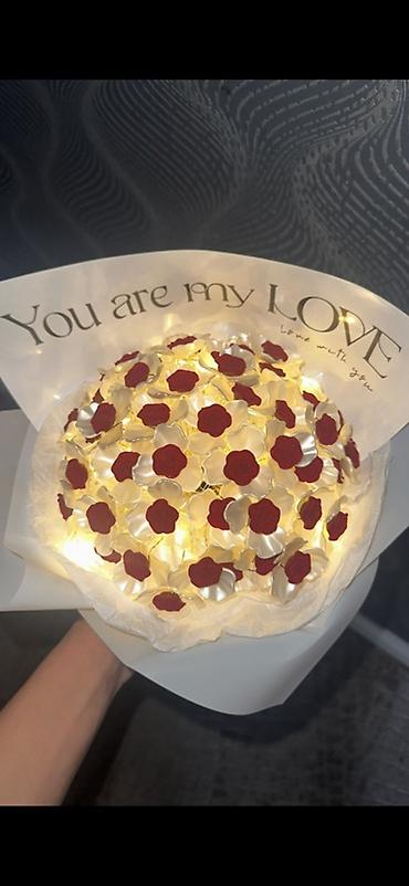 светы букет: Букет с подсветкой “You are my LOVE” - Эффектный декоративный букет в — 2