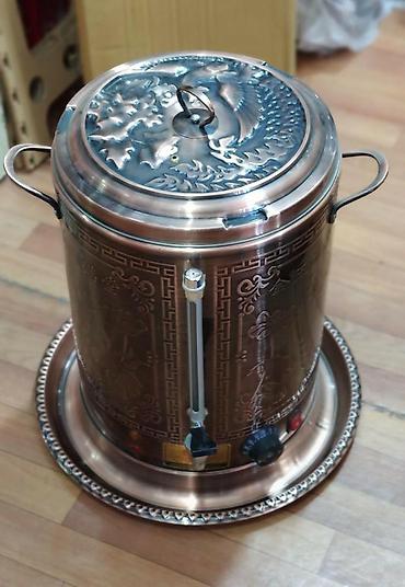 Samovarlar: Samovar elektrik samovar Cox gozel gorunuwe sahib Yeni model Col — 2