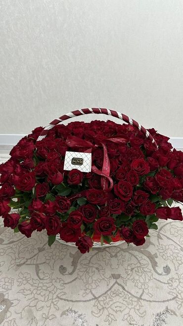 цветы купить: 201 шт красных роз 🌹 Цветы свежие,цена 30.000(реальному клиенту