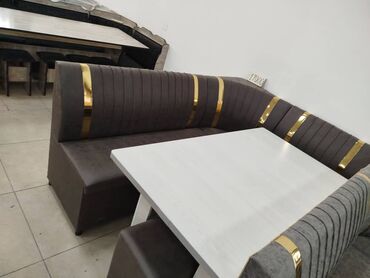 Кухонные мягкие уголки: Кухонный мягкий уголок, Новый, ЛДСП — 3