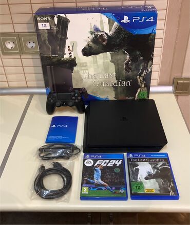 PS4 (Sony Playstation 4): Playstation 4 1TB Limited Edition Playstation təzə kimidir, çox az