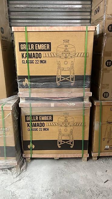 Барбекю: Угольный Керамический Гриль - Grllr Ember Kamado 55см — 9