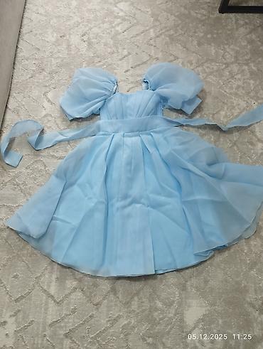 Вечерние платья: Вечернее платье, Пышное, Длинная модель, Шифон, С рукавами, S — 9