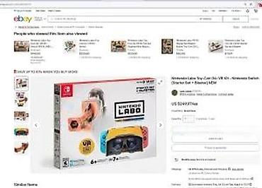 Nintendo 3DS: Nintendo Labo VR Kit – Starter Set + Blaster (Toy-Con 04) za Nintendo — 17