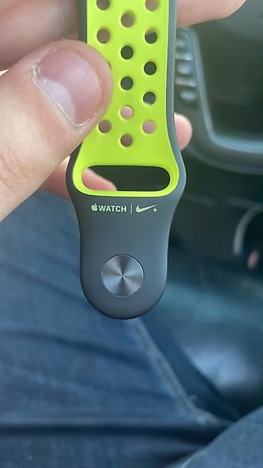 apple eatch: Apple Watch Nike Sport Band – qara/neon-yaşıl - Model: Apple Watch | — 1