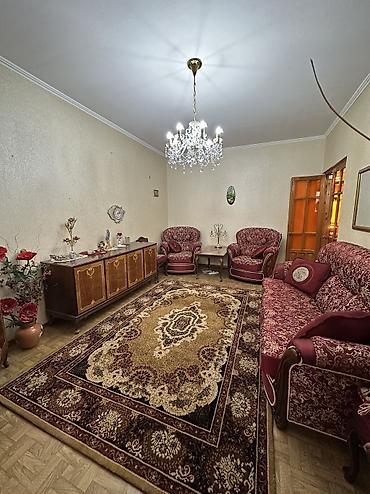 osh flat: 3 комнаты, Асанбай мкр Собственник, Без животных, от 1 года, С мебелью полностью — 2