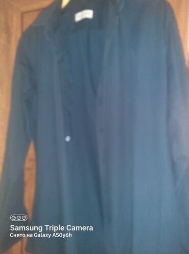 Толстовки: SÜVARİ markalı kişi köynəyi - Rəng: tünd göy (navy) - Model: uzunqol