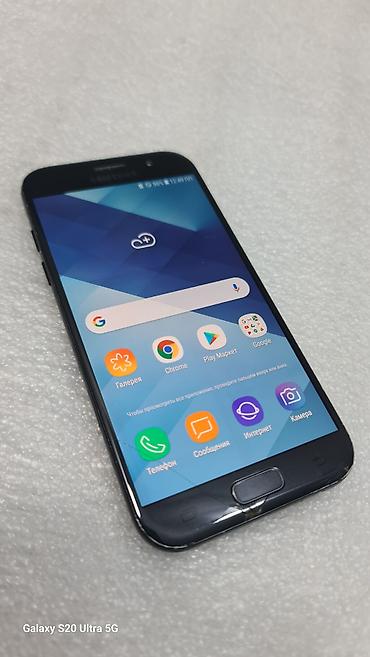 samsung a60: Samsung Galaxy A5 2017, Б/у, 32 ГБ, цвет - Черный, 2 SIM — 3