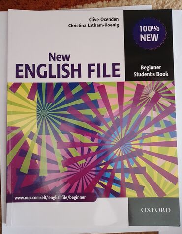 6355 elan | lalafo.az: New English File Beginner. Diski içindədir. Bir bölməsi karandaşla