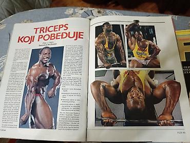 Časopisi: Časopis „Flex“ posvećen bodibildingu i fitnesu. Ovo izdanje sadrži — 4