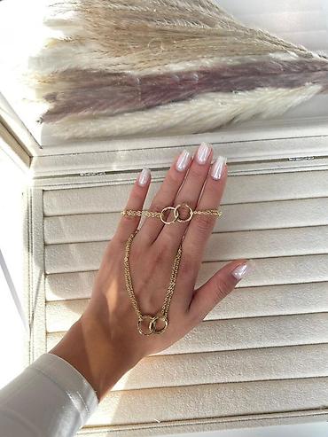 Bijuteriya dəstləri: Qadın zinət əşyaları dəstləri – müxtəlif modellər - Dördbuta (yonca) — 8