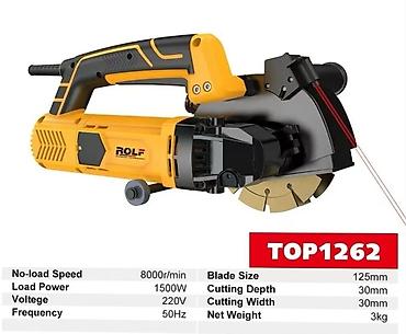 force 142: Штроборезы ROLF (Germany Technology) Модель TOP1262: - Мощность: 1500 — 1