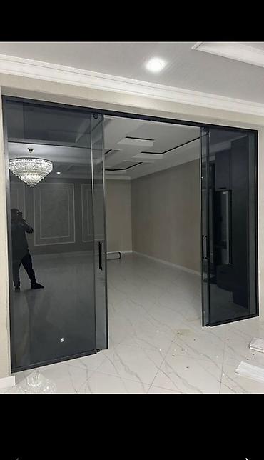 Душевые перегородки и ограждения: Ассаламу алекум тугандар Айнек тосмолорду жасайбыз кузгу подсветка — 8