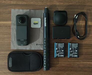 Аксессуары для фото и видео: Insta360 X3 Adventure Kit – Tam Komplekt Kamera və aksessuarlar