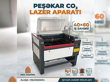 Peşəkar CO2 Lazer Aparatı - İş sahəsi: 40×60 sm - Rəqəmsal idarəetmə lalafo.az -da Peşəkar CO2 Lazer Aparatı - İş sahəsi: 40×60 sm - Rəqəmsal idarəetmə