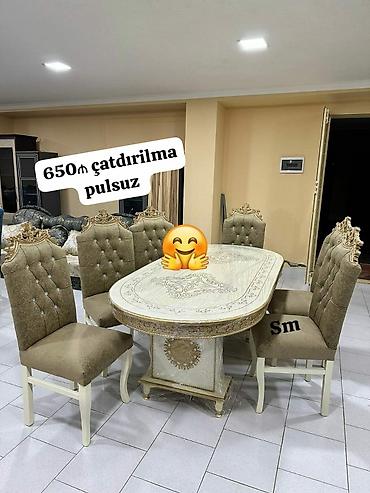 uşaq üçün stullu stol: Masa desti yeni — 1
