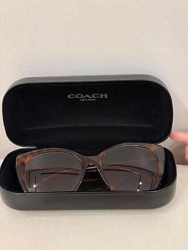 Очки: Coach gün eynəyi – qadınlar üçün klassik “cat-eye”/oval qarışıq forma — 1