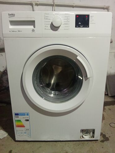 стиральная машина бу ош: Кир жуучу машина Beko, Колдонулган, Автоматтык, 6 кг чейин, Тар
