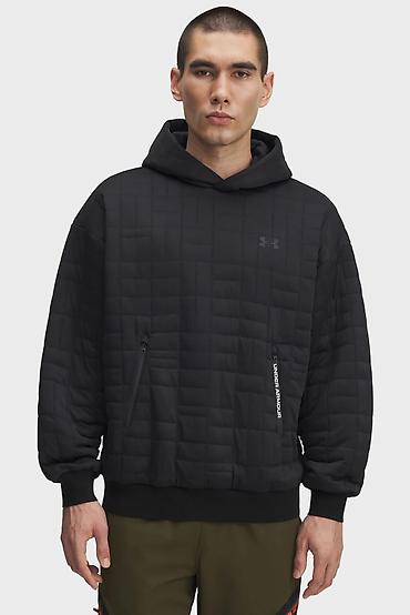 Толстовкалар: Эркектердин толстовкасы, L, XL, 2XL, Under Armour, Жаңы, түсү - Кара, Өзү алып кетүү — 1