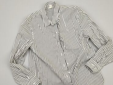 białe bluzki z długim rekawem: Сорочка жіноча, H&M, XS, стан - Хороший