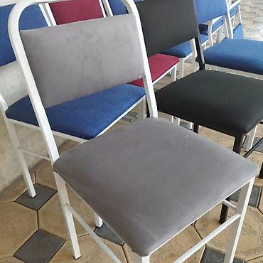 Табуретки: Железные новые стуля. Темир стул. Для кафе. Кухонные стуля. Швеяга — 16