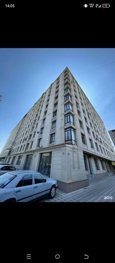 двухкомнатные квартиры в аренду: 1 бөлмө, 57 кв. м, Элитка, 8 кабат, Эски ремонт